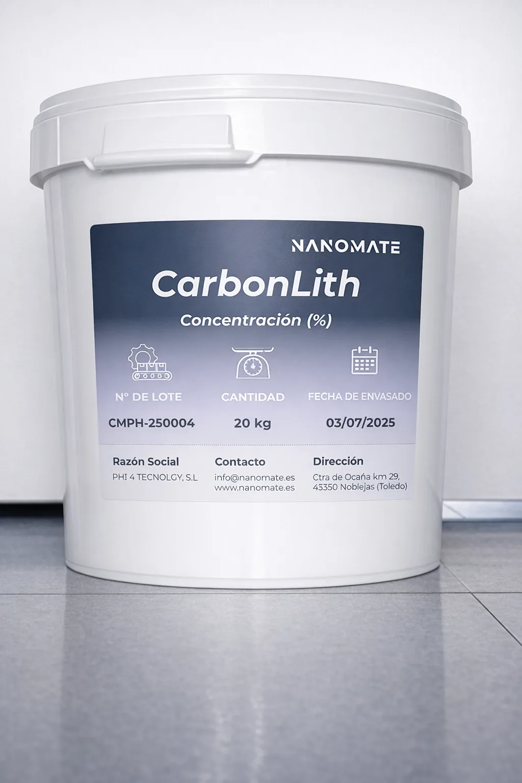 Saco de 20 kg de CarbonLith